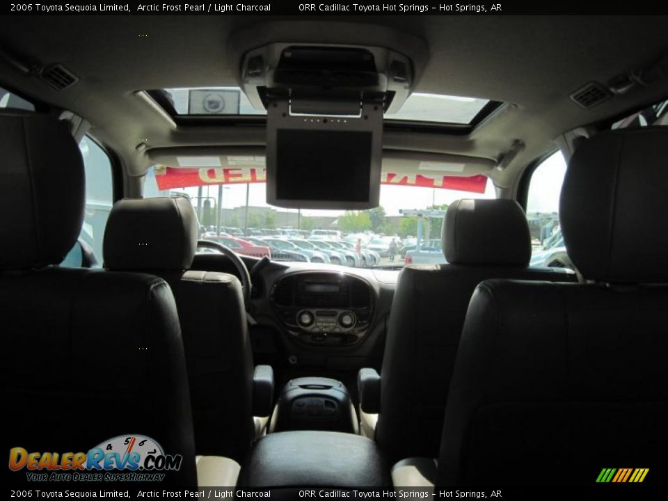 2006 Toyota Sequoia Limited Arctic Frost Pearl / Light Charcoal Photo #10
