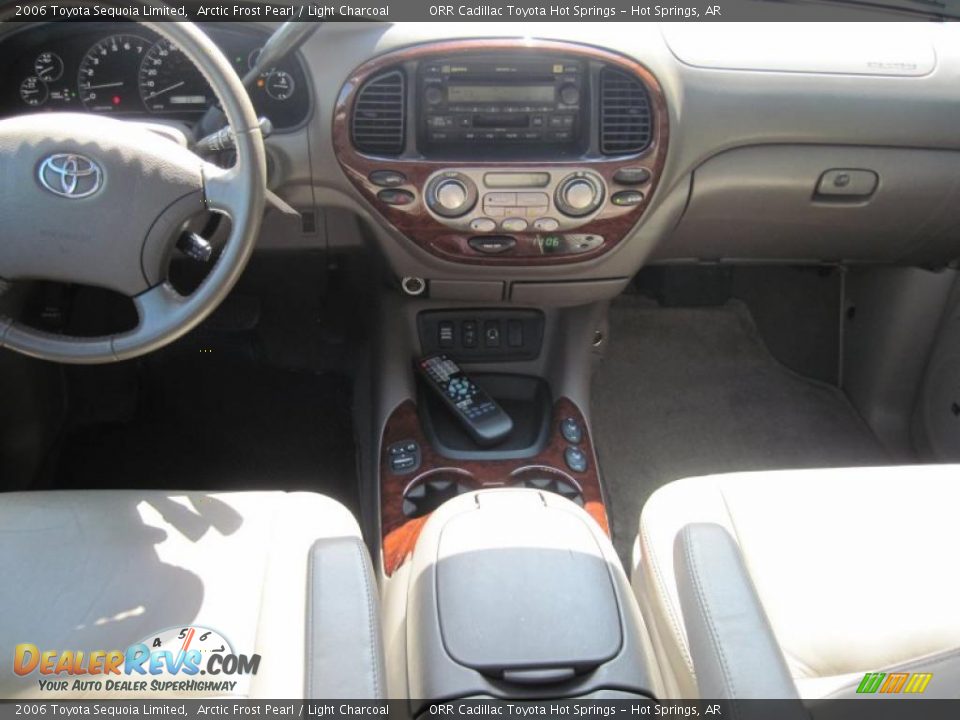 2006 Toyota Sequoia Limited Arctic Frost Pearl / Light Charcoal Photo #11