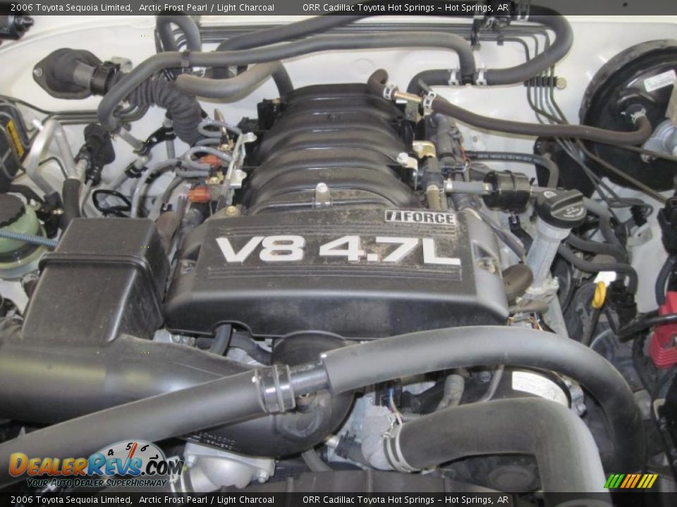 2006 Toyota Sequoia Limited Arctic Frost Pearl / Light Charcoal Photo #18