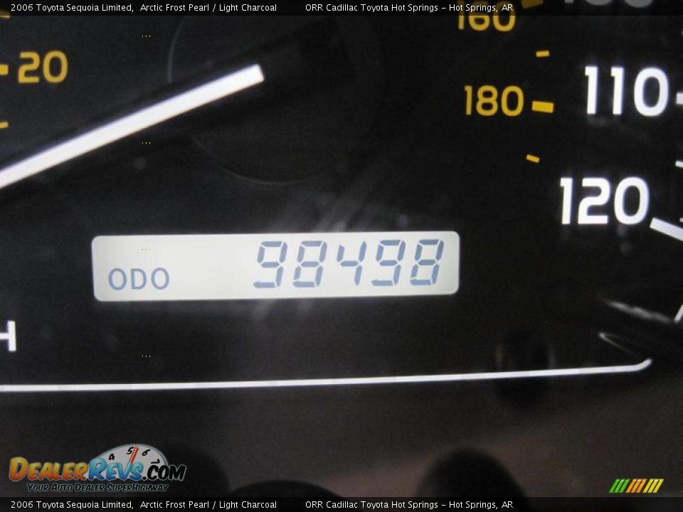 2006 Toyota Sequoia Limited Arctic Frost Pearl / Light Charcoal Photo #19