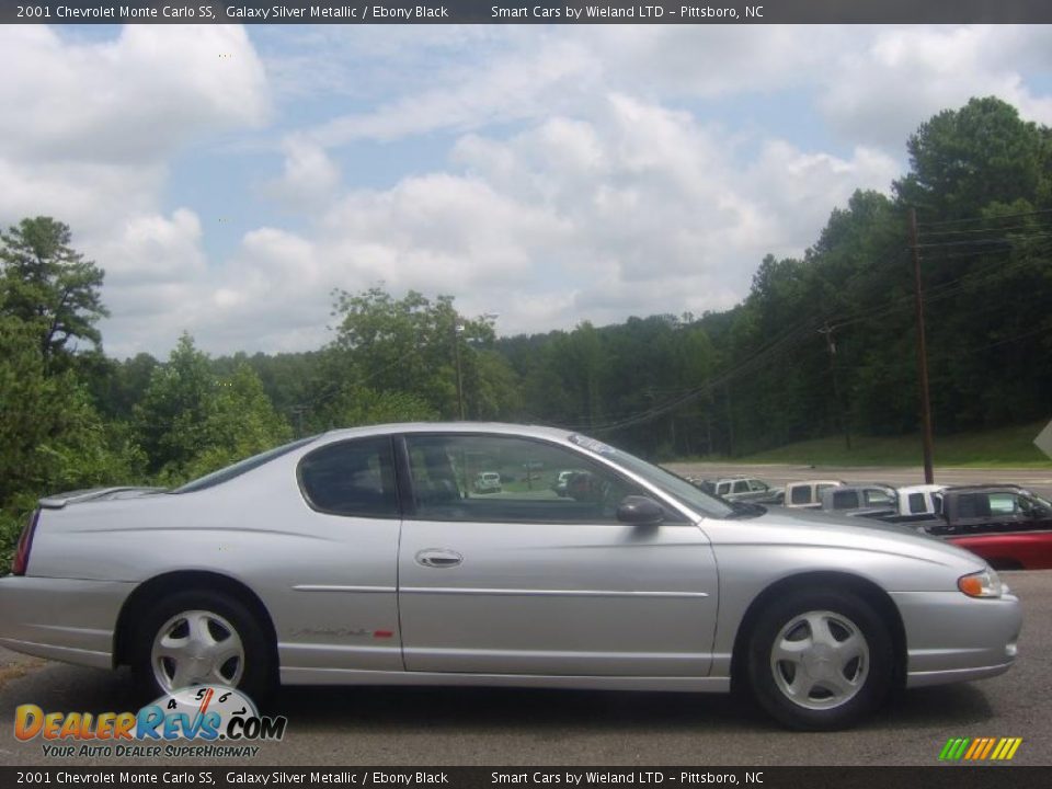 2001 Chevrolet Monte Carlo SS Galaxy Silver Metallic / Ebony Black Photo #1