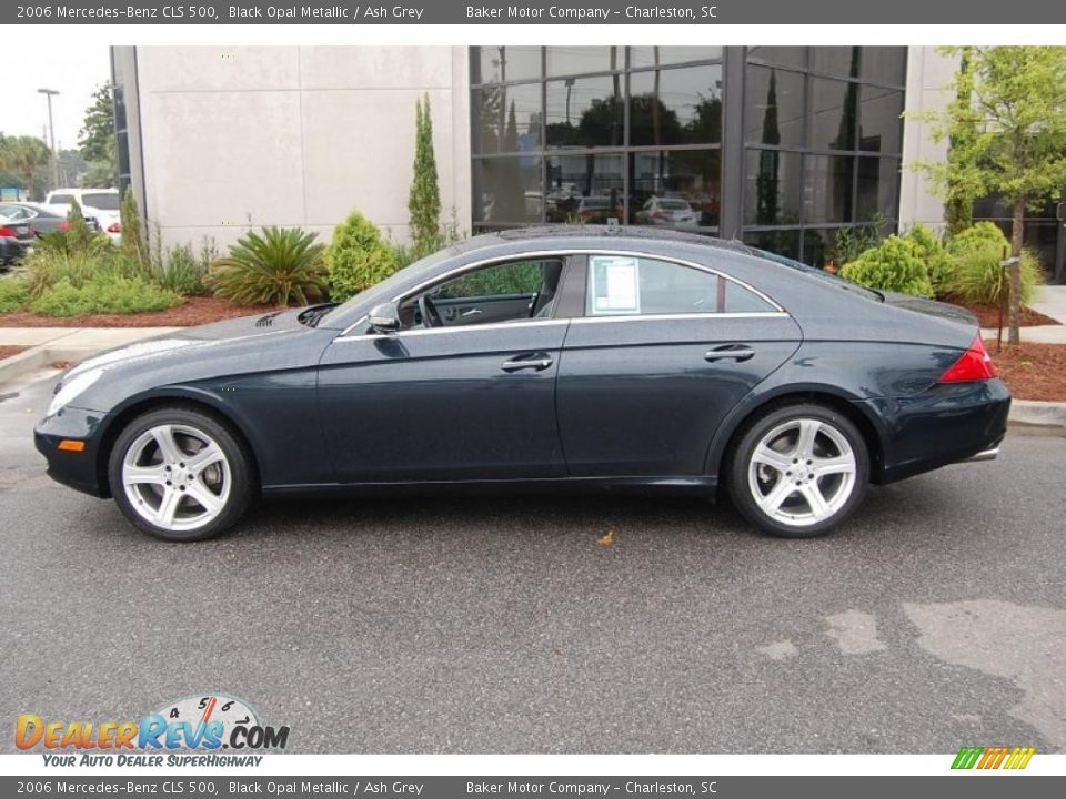 2006 Mercedes-Benz CLS 500 Black Opal Metallic / Ash Grey Photo #2