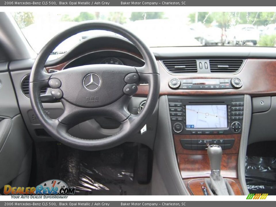2006 Mercedes-Benz CLS 500 Black Opal Metallic / Ash Grey Photo #3