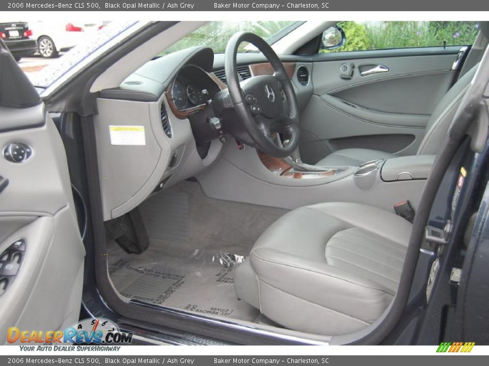 2006 Mercedes-Benz CLS 500 Black Opal Metallic / Ash Grey Photo #5