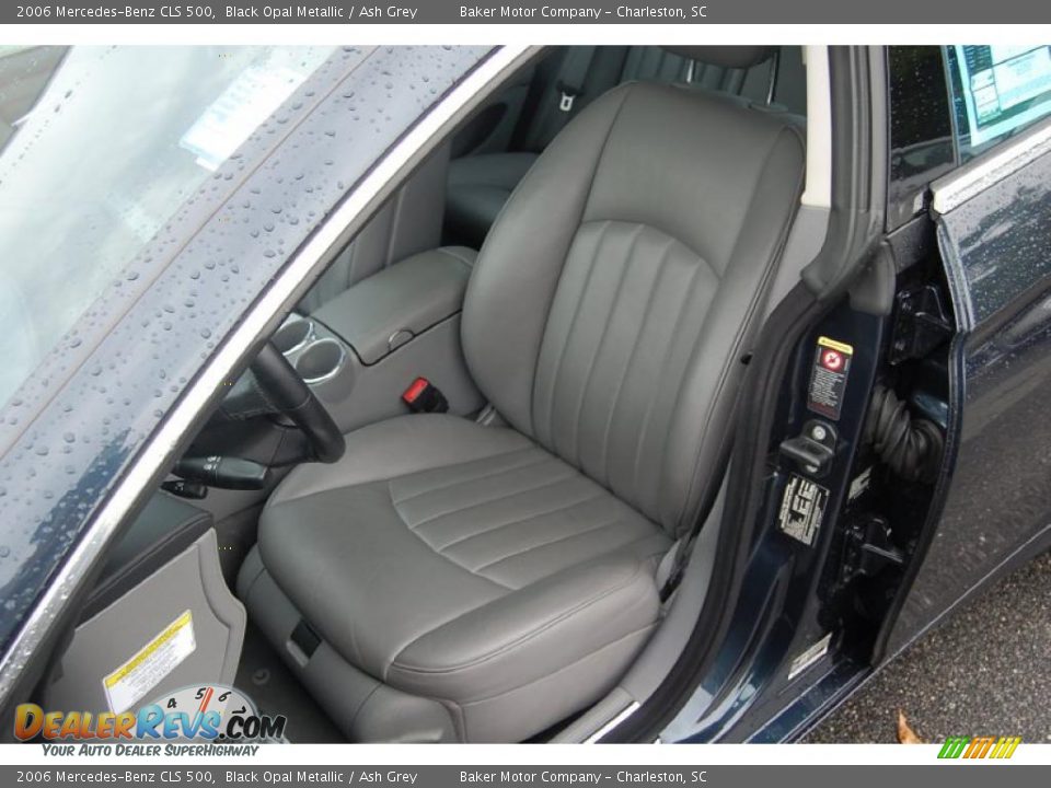 2006 Mercedes-Benz CLS 500 Black Opal Metallic / Ash Grey Photo #6