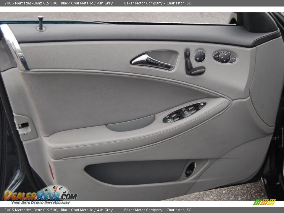 2006 Mercedes-Benz CLS 500 Black Opal Metallic / Ash Grey Photo #7