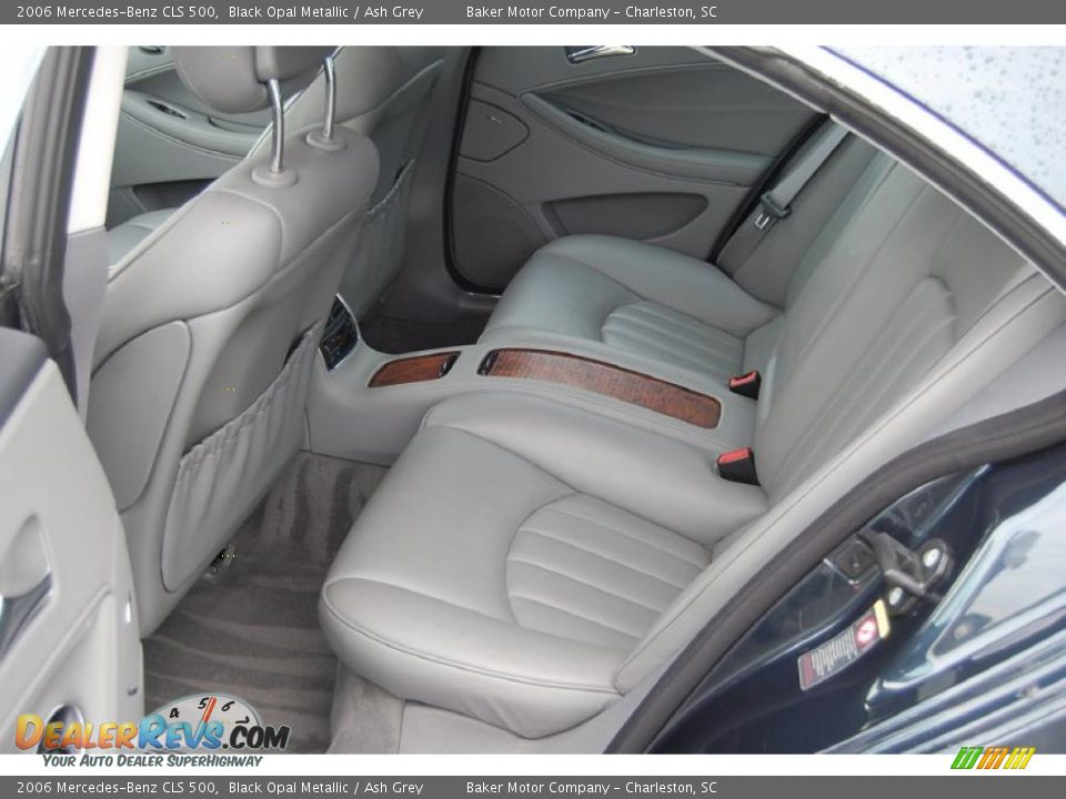 2006 Mercedes-Benz CLS 500 Black Opal Metallic / Ash Grey Photo #8