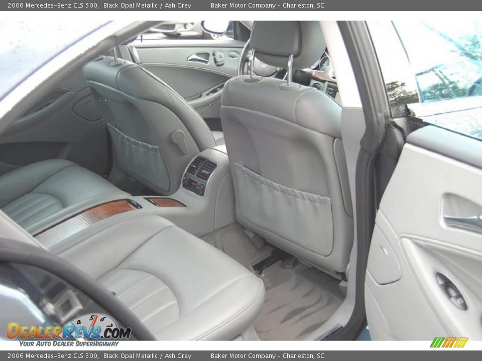 2006 Mercedes-Benz CLS 500 Black Opal Metallic / Ash Grey Photo #10
