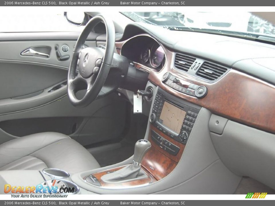 2006 Mercedes-Benz CLS 500 Black Opal Metallic / Ash Grey Photo #11