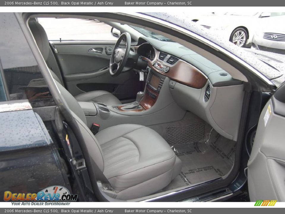 2006 Mercedes-Benz CLS 500 Black Opal Metallic / Ash Grey Photo #12