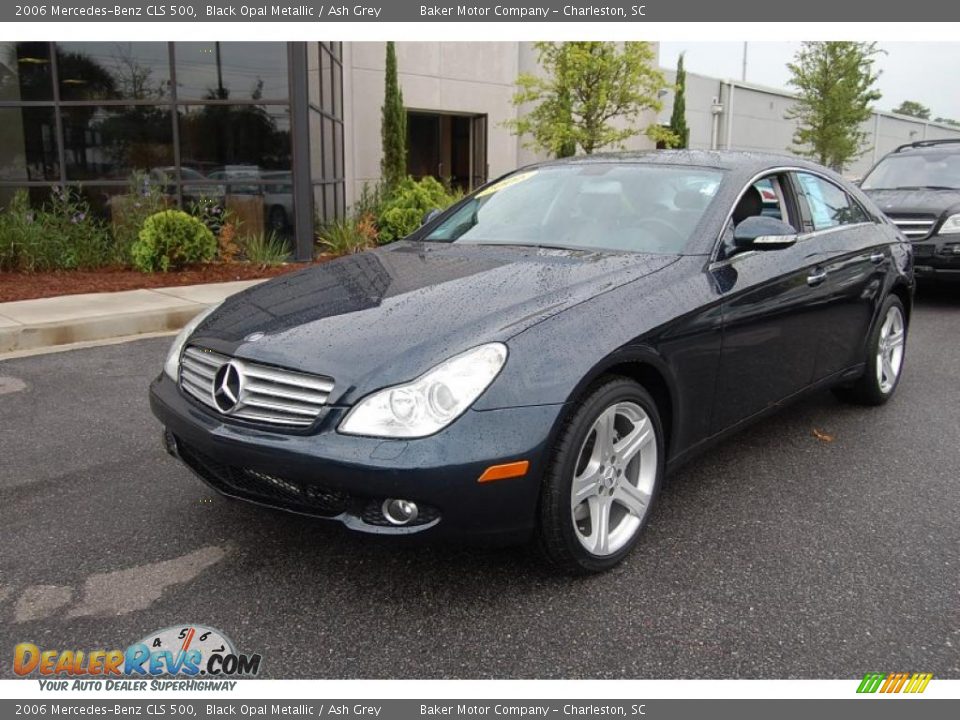 2006 Mercedes-Benz CLS 500 Black Opal Metallic / Ash Grey Photo #13