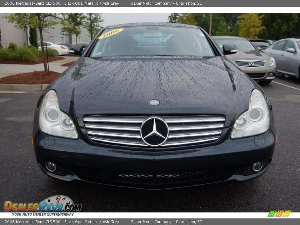2006 Mercedes-Benz CLS 500 Black Opal Metallic / Ash Grey Photo #14