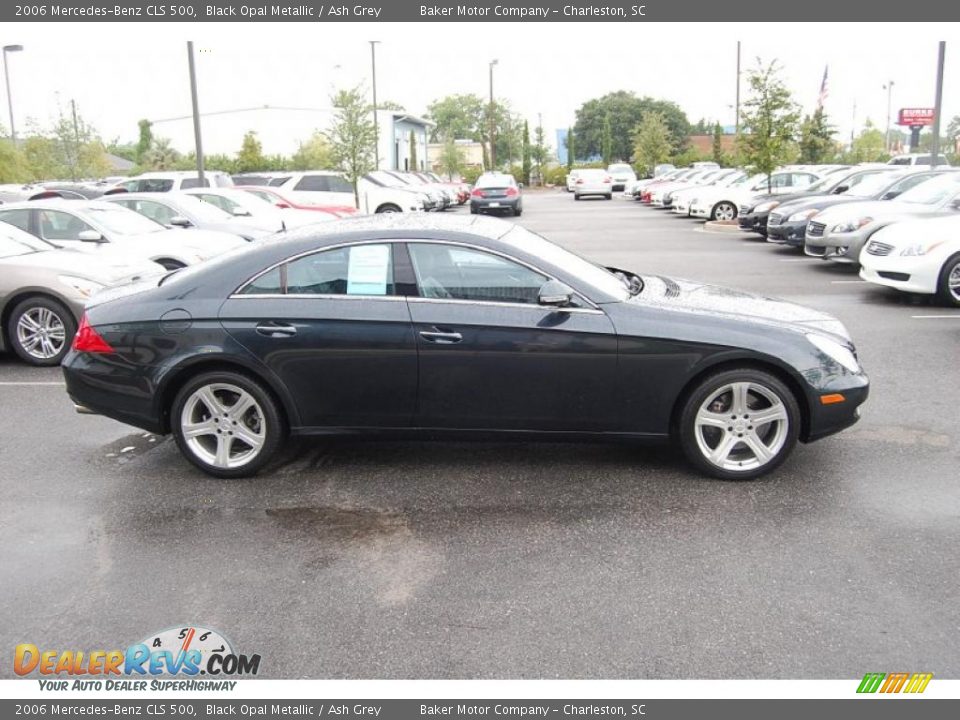 2006 Mercedes-Benz CLS 500 Black Opal Metallic / Ash Grey Photo #15