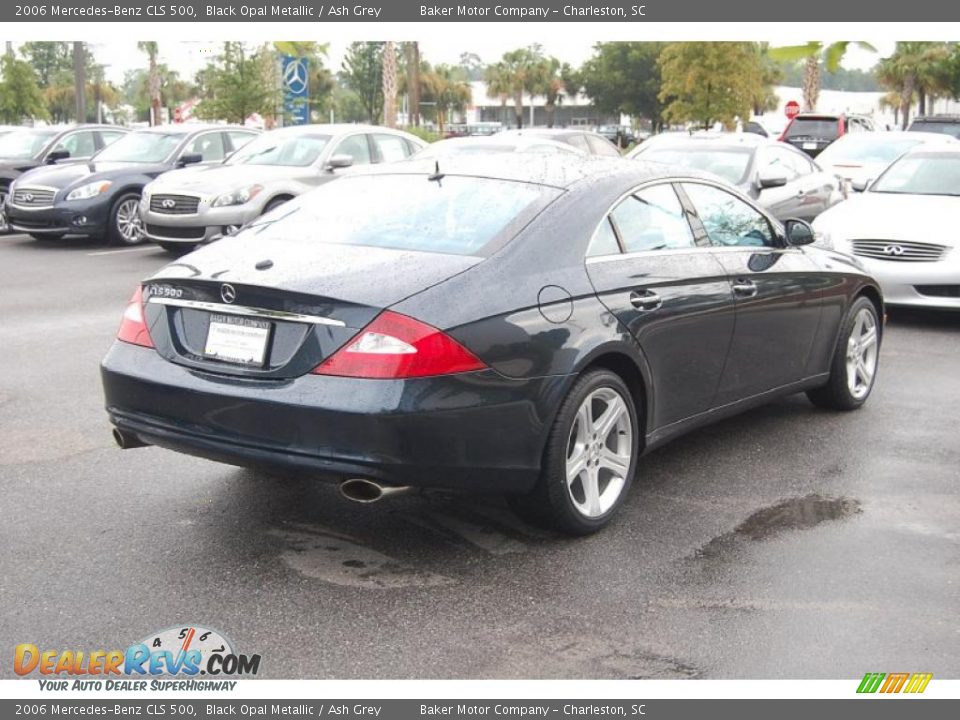 2006 Mercedes-Benz CLS 500 Black Opal Metallic / Ash Grey Photo #16