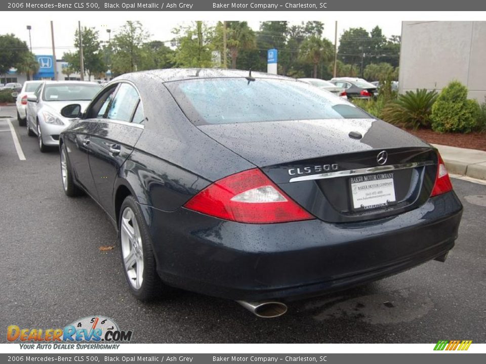 2006 Mercedes-Benz CLS 500 Black Opal Metallic / Ash Grey Photo #18