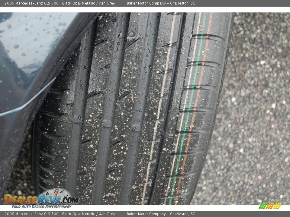 2006 Mercedes-Benz CLS 500 Black Opal Metallic / Ash Grey Photo #20