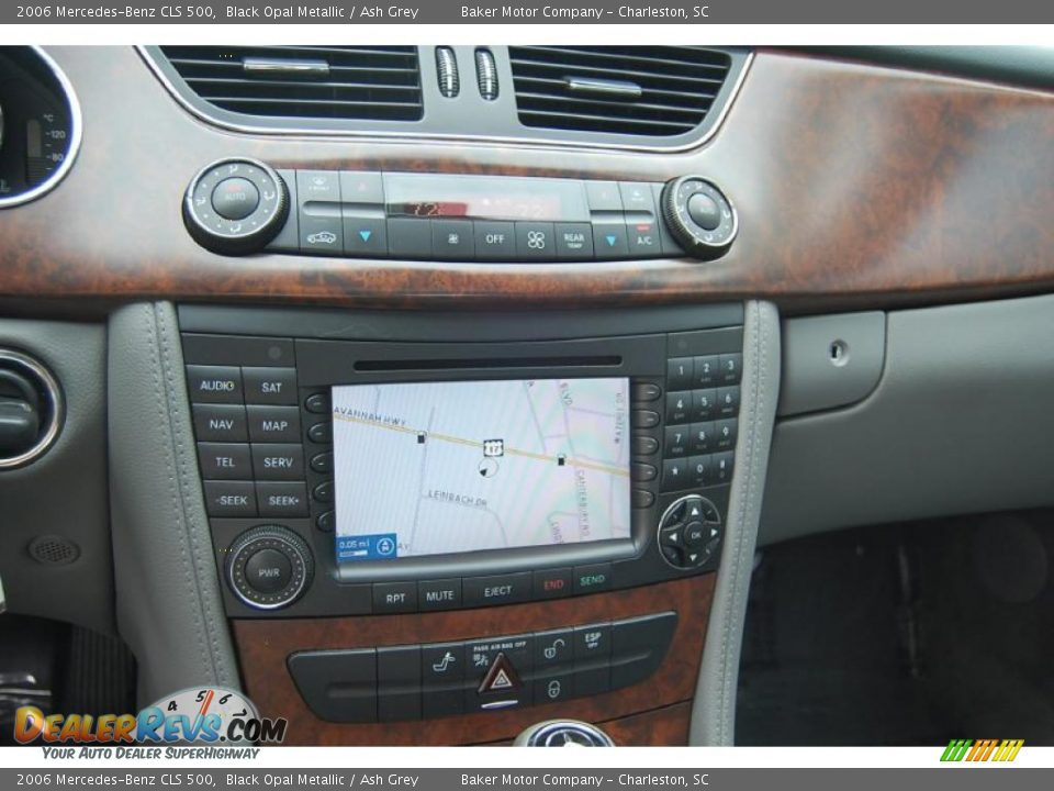 2006 Mercedes-Benz CLS 500 Black Opal Metallic / Ash Grey Photo #22