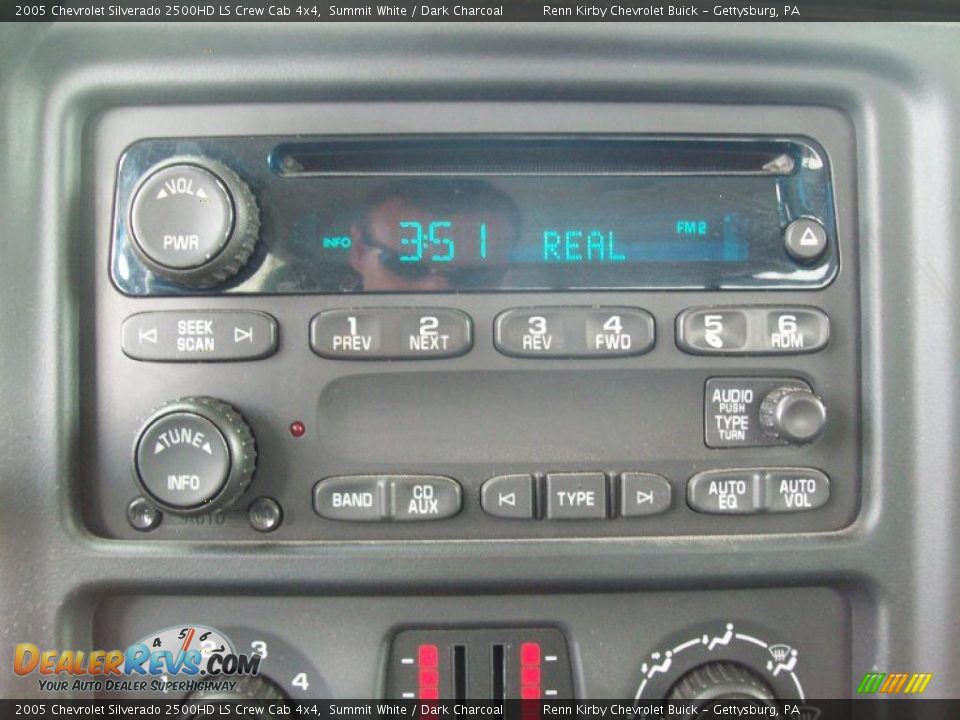 2005 Chevrolet Silverado 2500HD LS Crew Cab 4x4 Summit White / Dark Charcoal Photo #8