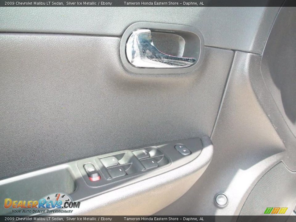 2009 Chevrolet Malibu LT Sedan Silver Ice Metallic / Ebony Photo #18