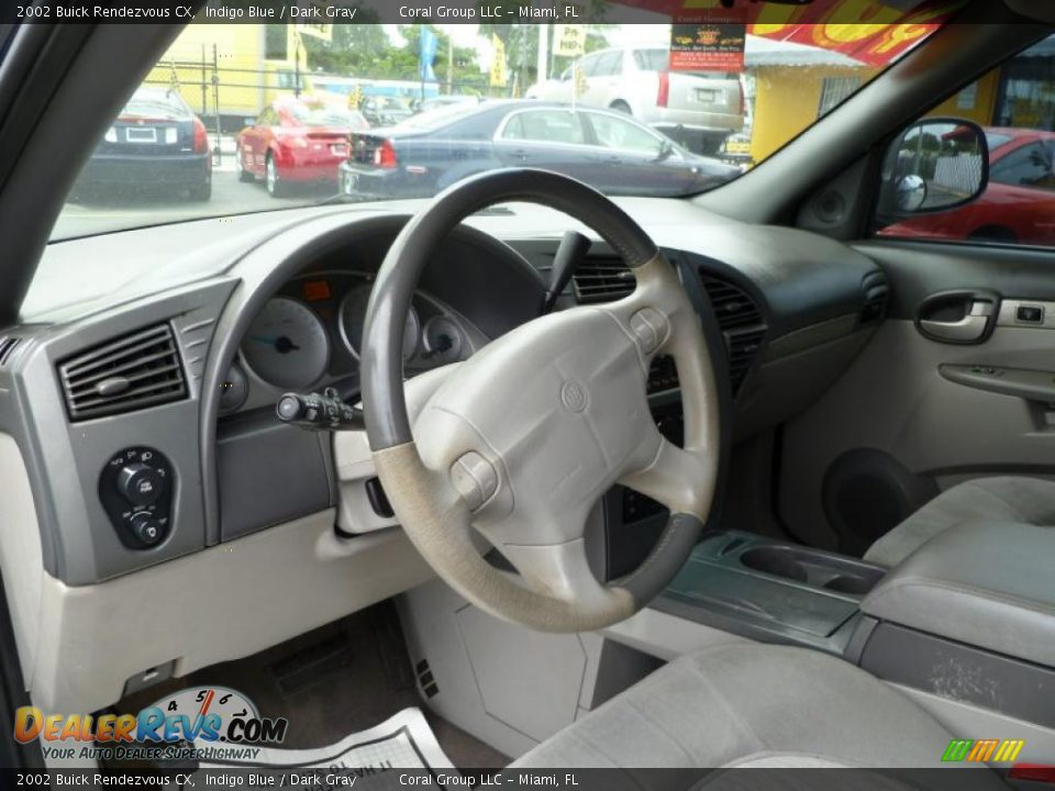 2002 Buick Rendezvous CX Indigo Blue / Dark Gray Photo #7