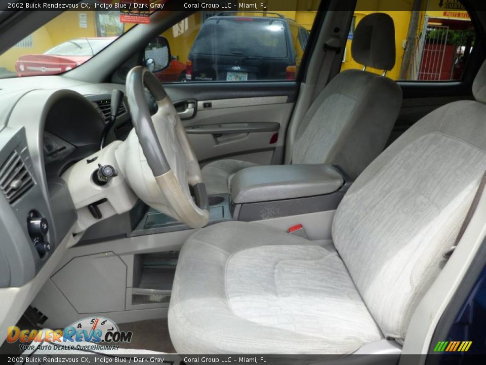 2002 Buick Rendezvous CX Indigo Blue / Dark Gray Photo #8