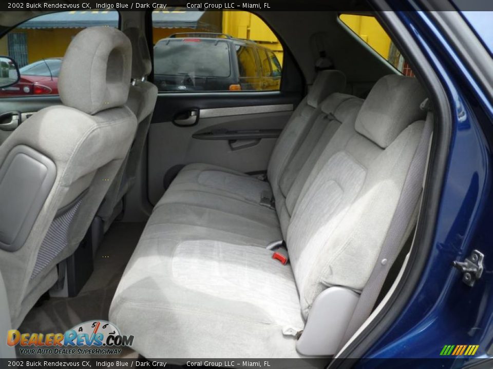 2002 Buick Rendezvous CX Indigo Blue / Dark Gray Photo #9