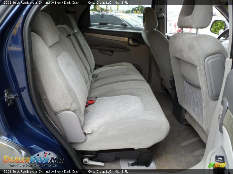 2002 Buick Rendezvous CX Indigo Blue / Dark Gray Photo #10
