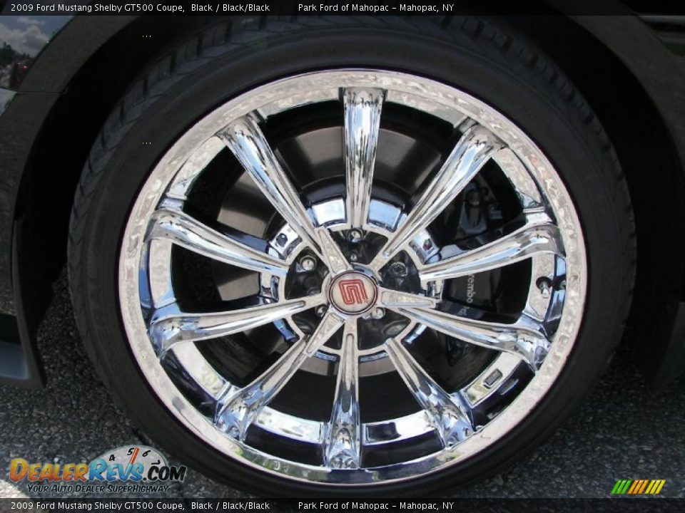 Custom Wheels of 2009 Ford Mustang Shelby GT500 Coupe Photo #7