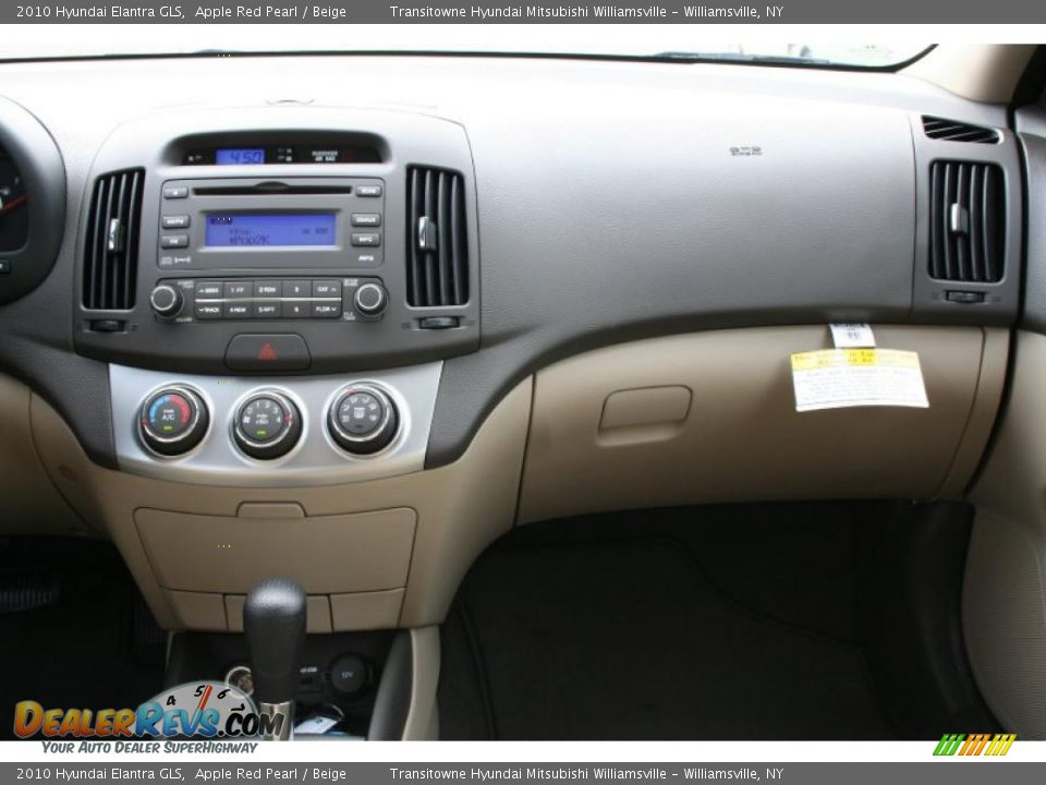 2010 Hyundai Elantra GLS Apple Red Pearl / Beige Photo #8