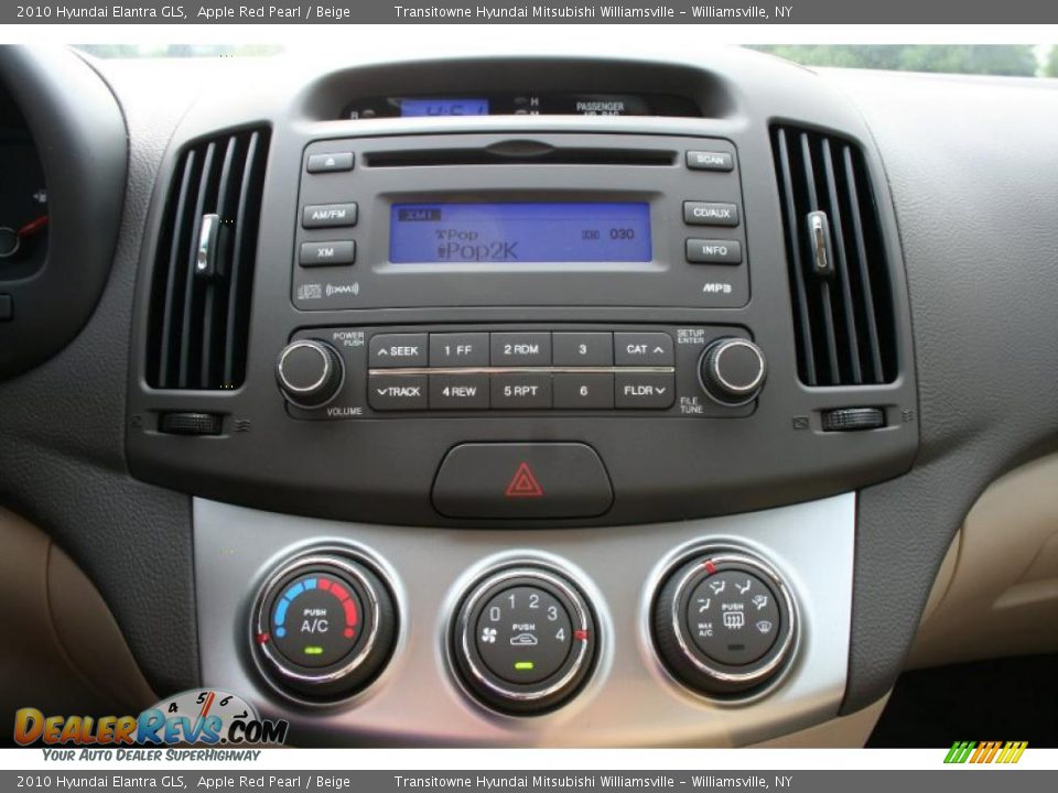 2010 Hyundai Elantra GLS Apple Red Pearl / Beige Photo #12