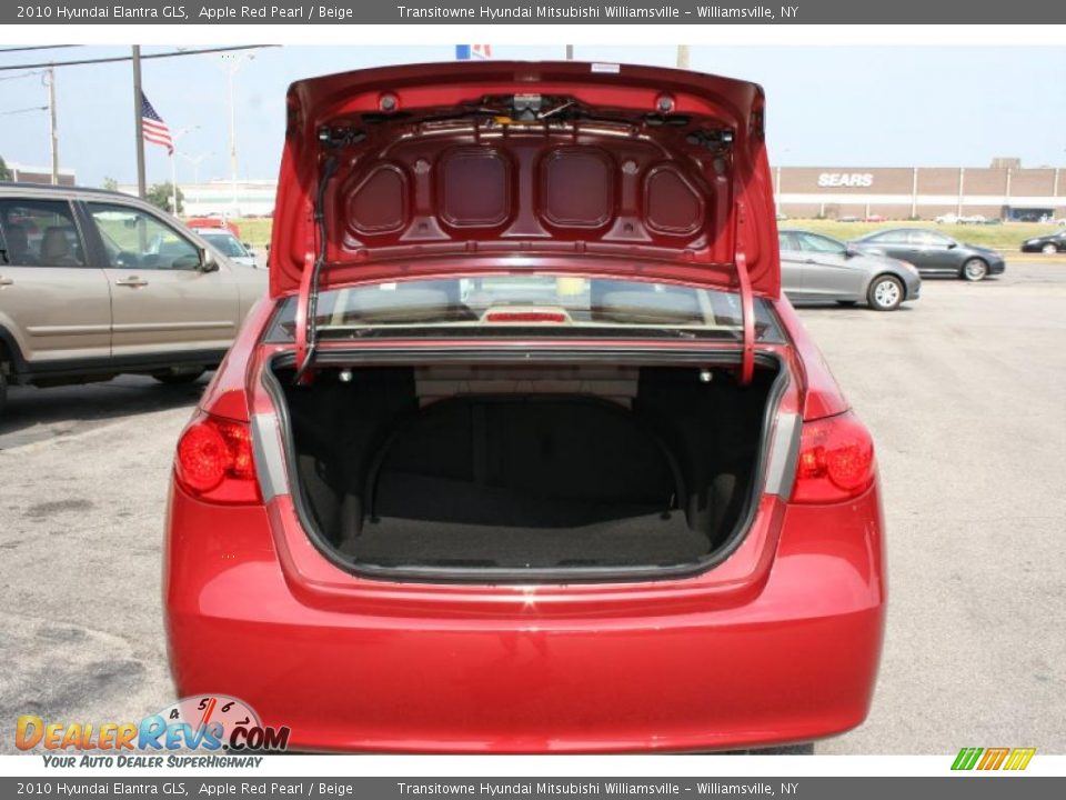 2010 Hyundai Elantra GLS Apple Red Pearl / Beige Photo #17