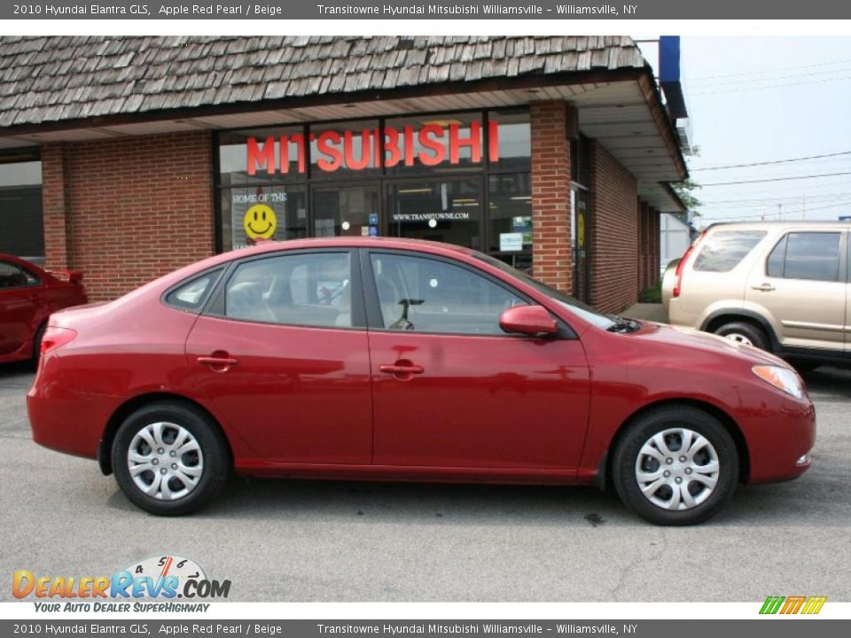 2010 Hyundai Elantra GLS Apple Red Pearl / Beige Photo #20