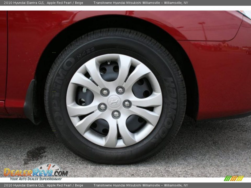 2010 Hyundai Elantra GLS Apple Red Pearl / Beige Photo #21