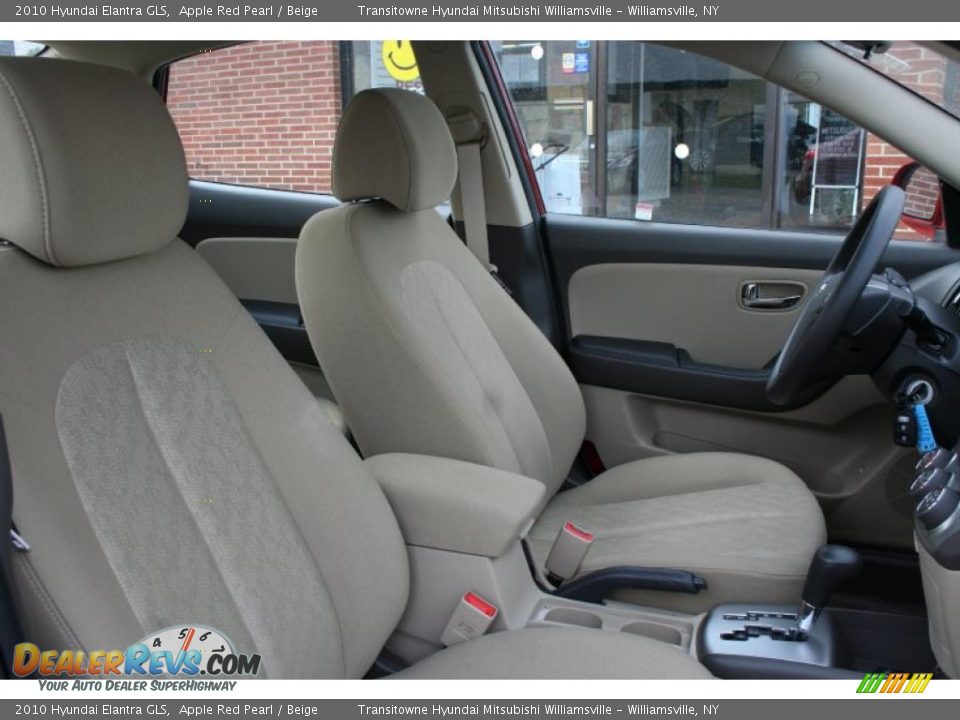 2010 Hyundai Elantra GLS Apple Red Pearl / Beige Photo #23