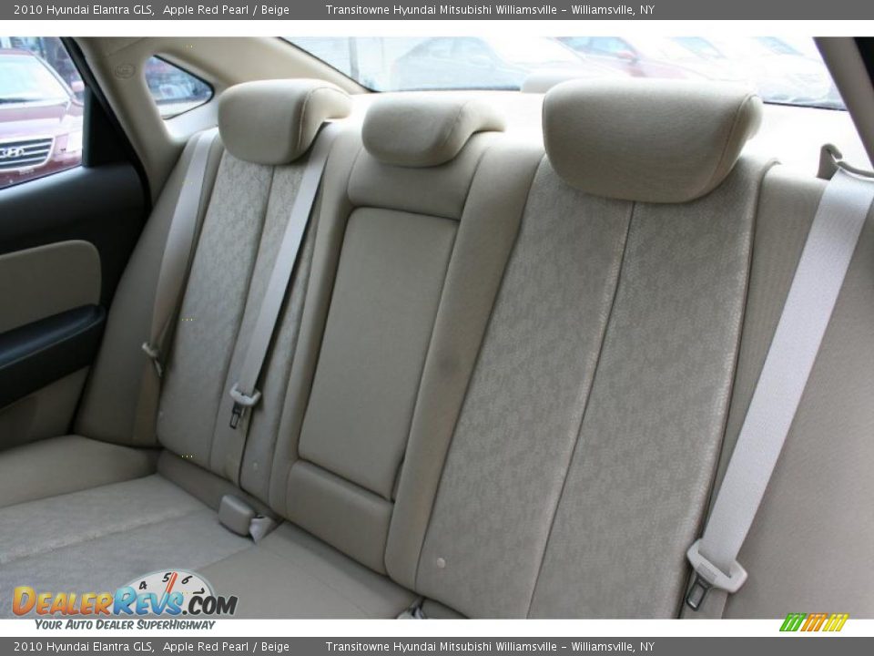 2010 Hyundai Elantra GLS Apple Red Pearl / Beige Photo #24