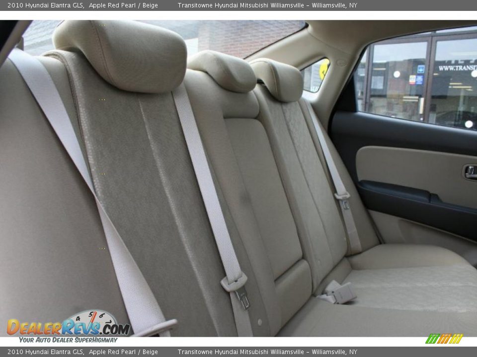 2010 Hyundai Elantra GLS Apple Red Pearl / Beige Photo #25