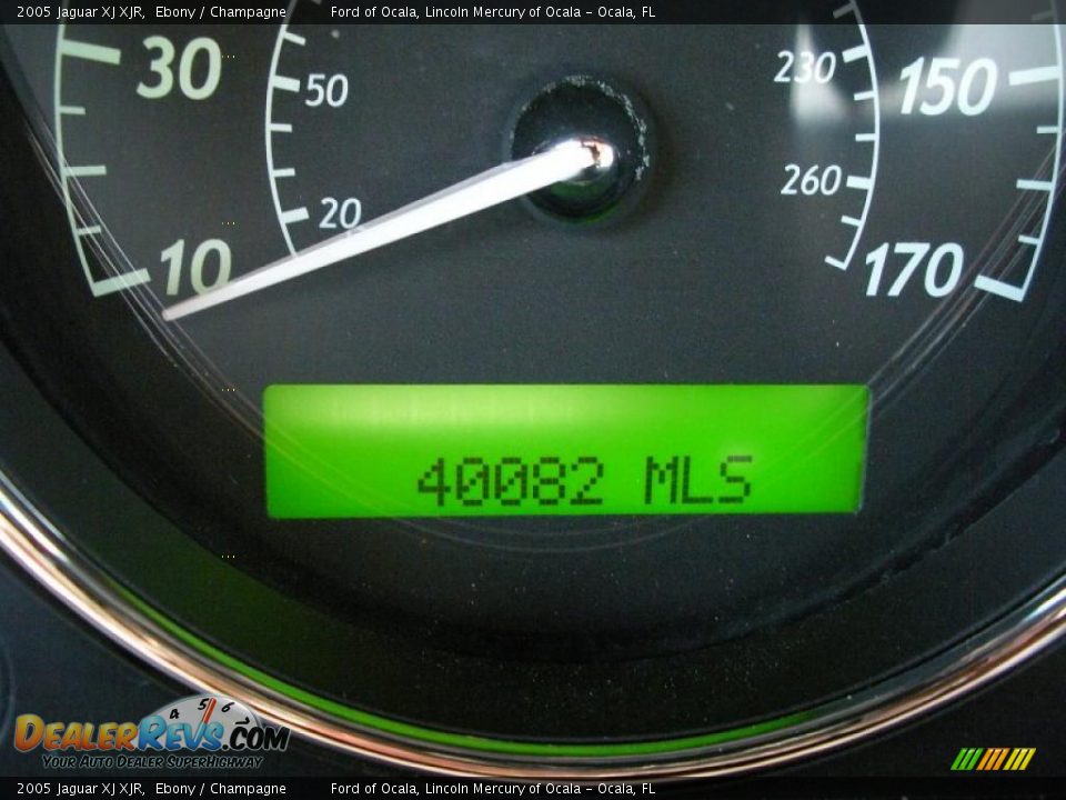 2005 Jaguar XJ XJR Ebony / Champagne Photo #21