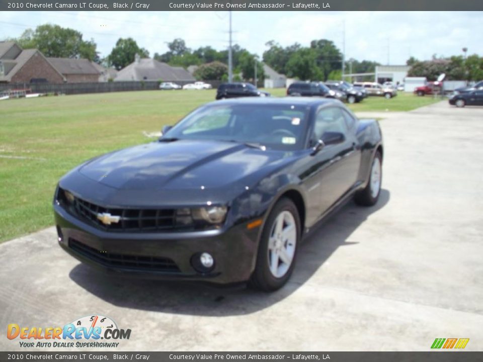 2010 Chevrolet Camaro LT Coupe Black / Gray Photo #2