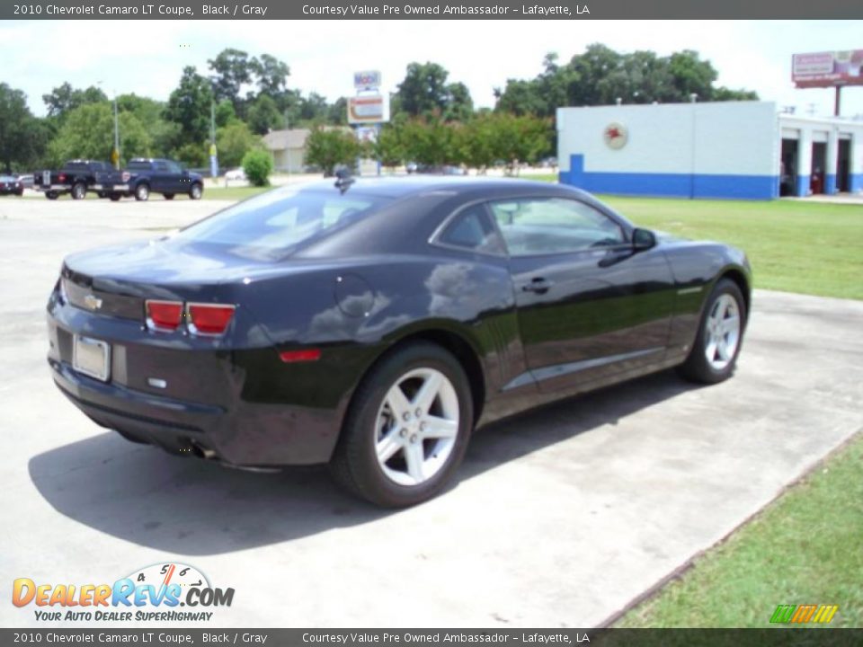 2010 Chevrolet Camaro LT Coupe Black / Gray Photo #4