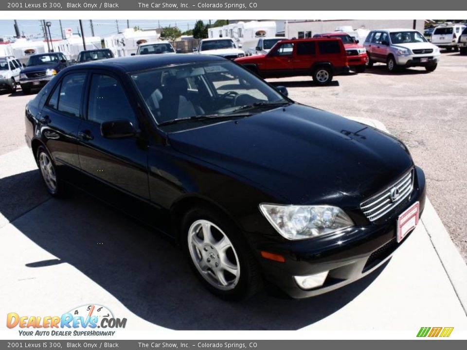 2001 Lexus IS 300 Black Onyx / Black Photo #3