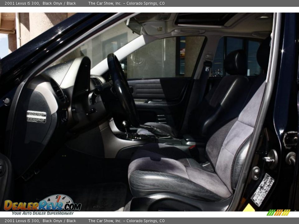 2001 Lexus IS 300 Black Onyx / Black Photo #6