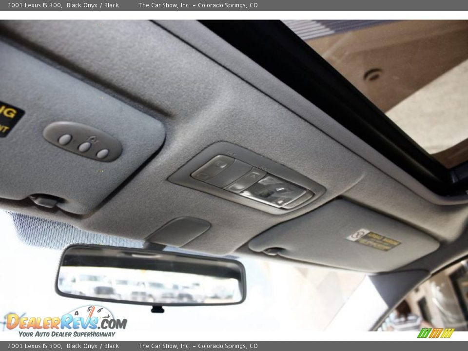 2001 Lexus IS 300 Black Onyx / Black Photo #10