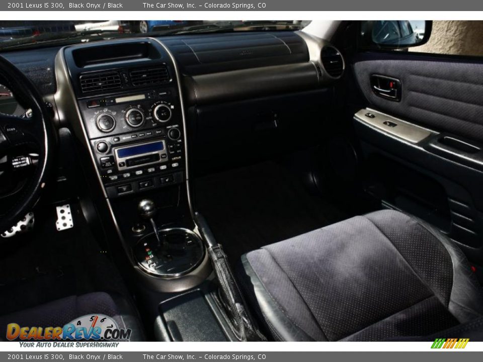 2001 Lexus IS 300 Black Onyx / Black Photo #11