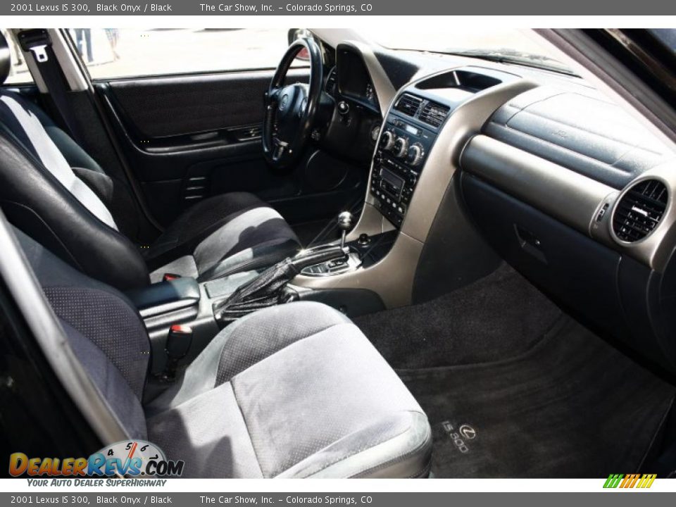 2001 Lexus IS 300 Black Onyx / Black Photo #12