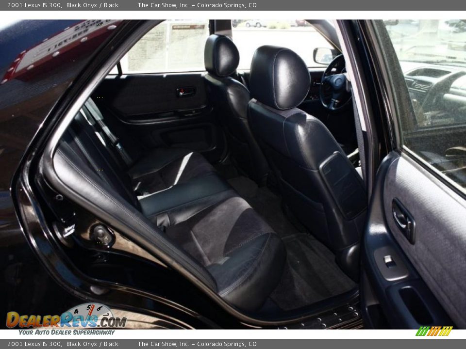 2001 Lexus IS 300 Black Onyx / Black Photo #13