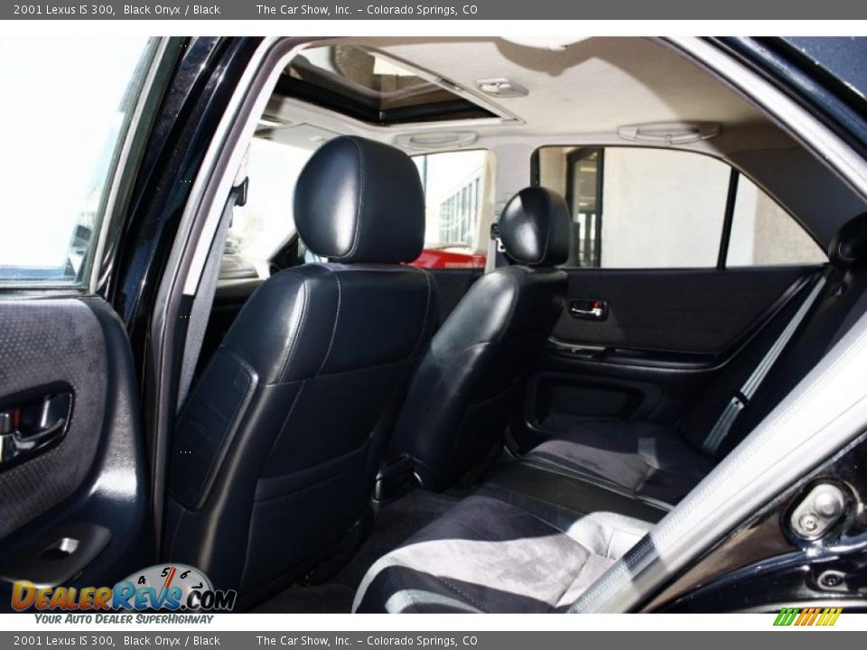 2001 Lexus IS 300 Black Onyx / Black Photo #14
