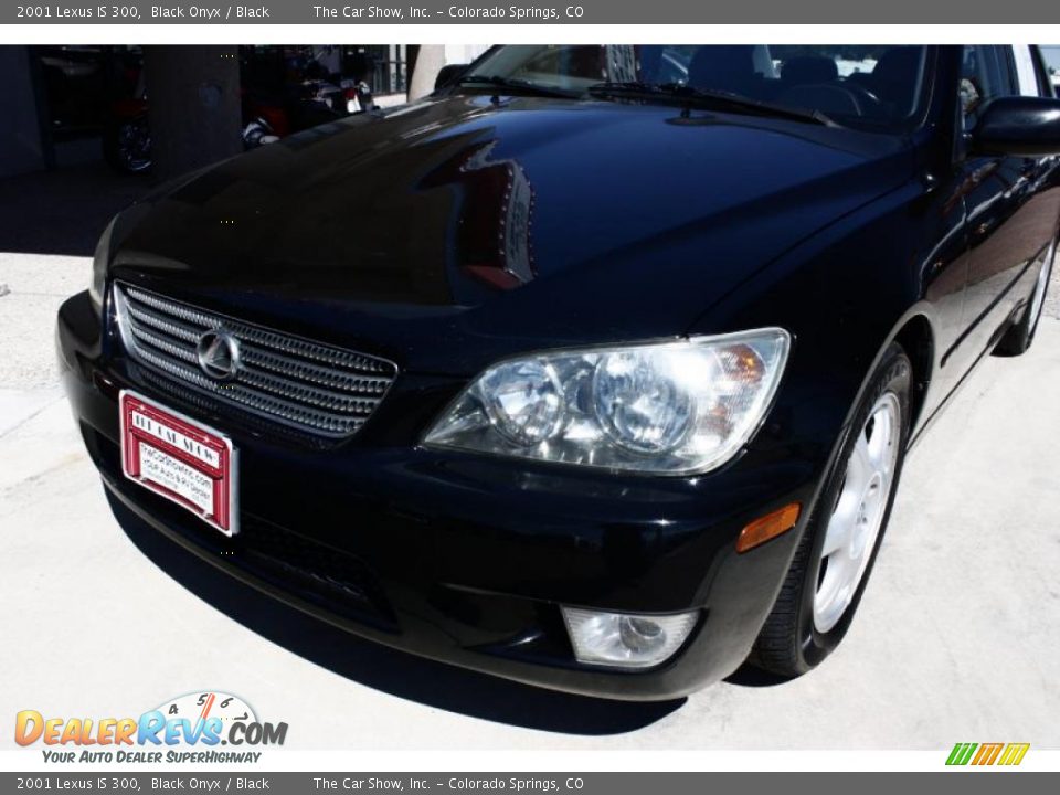 2001 Lexus IS 300 Black Onyx / Black Photo #16