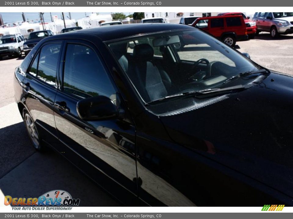 2001 Lexus IS 300 Black Onyx / Black Photo #17