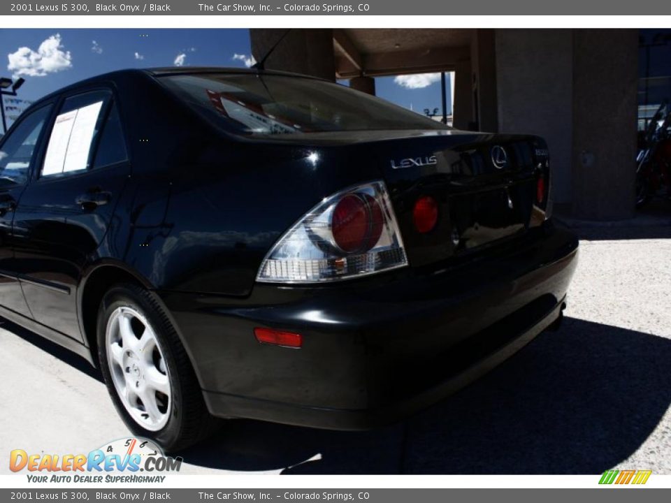 2001 Lexus IS 300 Black Onyx / Black Photo #19