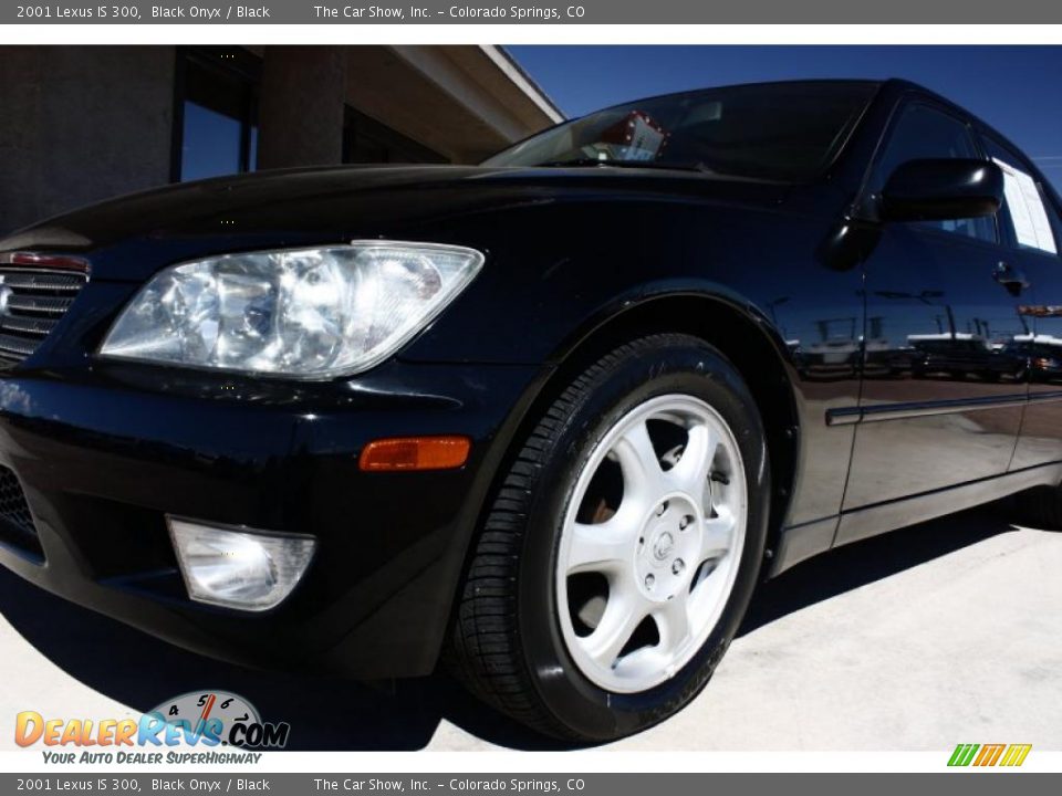 2001 Lexus IS 300 Black Onyx / Black Photo #21